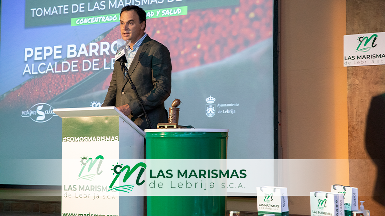 El alcalde de Lebrija muestra su compromiso con Las Marismas de Lebrija S.C.A. para abordar futuros proyectos - Las Marismas