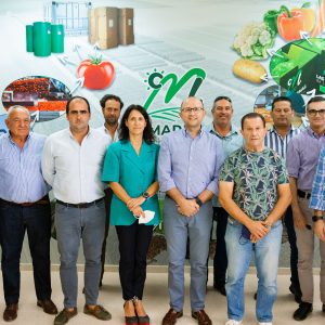 Reunión del presidente de Las Marismas de Lebrija SCA, Delegada de Agricultura, Director General, COALSA y Cooperativas Agroalimentarias de Andalucía para abordar el futuro del campo andaluz