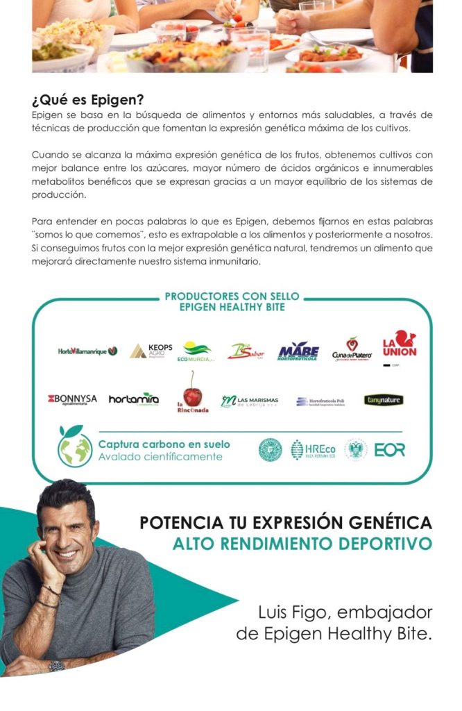 Las Marismas de Lebrija SCA, presente en la presentación de EPIGEN Healthy Bite en Fruit Attraction 2021 - Las Marismas Las Marismas de Lebrija SCA, presente en la presentación de EPIGEN Healthy Bite en Fruit Attraction 2021 - Las Marismas