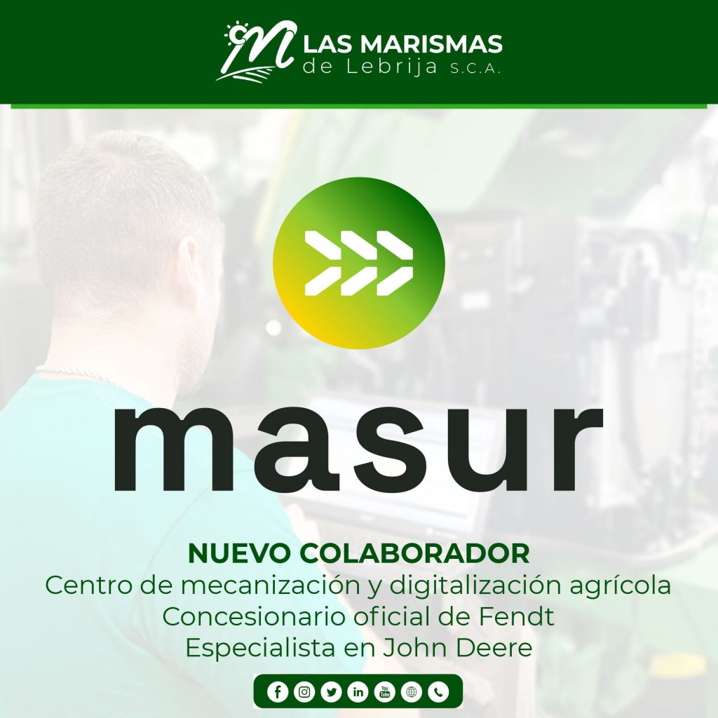 Las Marismas de Lebrija SCA y Grupo MASUR anuncian su nueva colaboración - Las Marismas